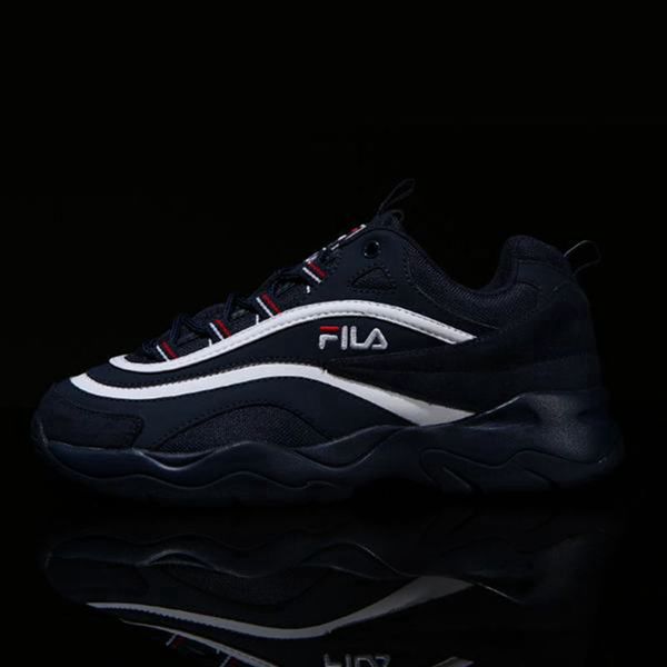 Fila Ray Men's Lifestyle Shoes - Navy,NZ 493-51834